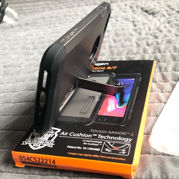 NIB Spigen Tough Armor 2 Kickstand Phone Case iPhone 7 And 8 - Picture 5 of 13